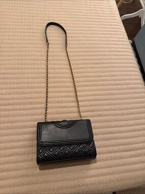 Tory Burch Fleming 2 way bag Leather